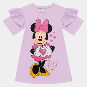Vestido Minnie Roxo