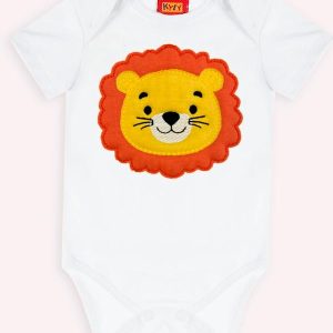 Conjunto Bebê Menino Leão Branco