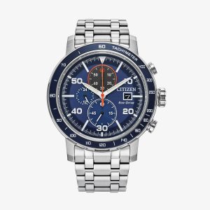 Relógio Citizen Masculino Weekender Brycen Em Aço Prateado CA0850-59LN