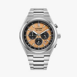 Relógio Citizen Sport Luxury Eco-Drive Cronógrafo Masculino e Titânio CA4610-85ZN